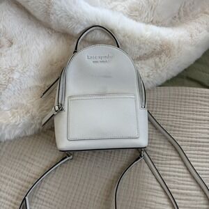 Kate Spade Cameron Monotone Convertible Mint Green Leather Mini Backpack